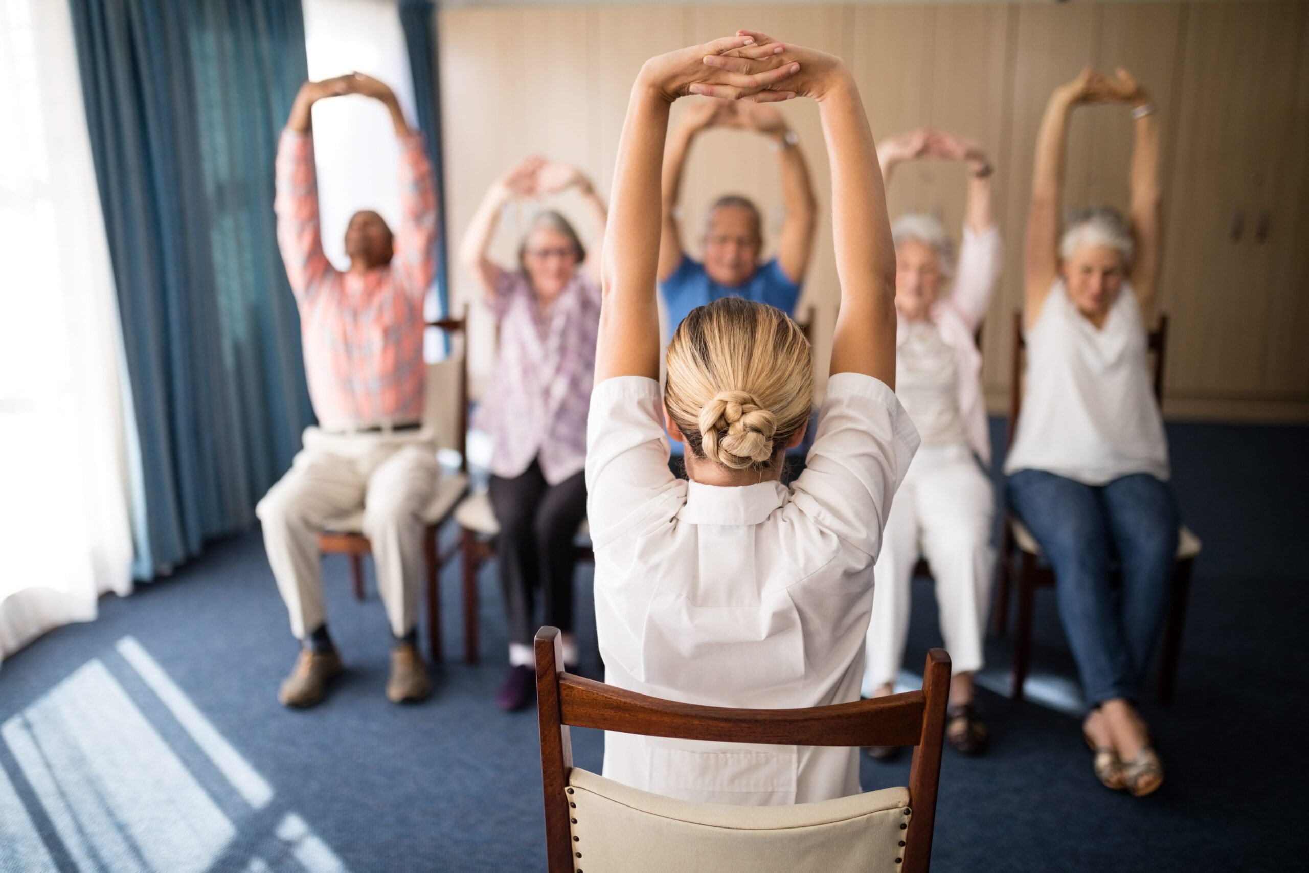 5 Seated Pilates Moves Every Elderly Person Should Try - Compassionate Caregivers